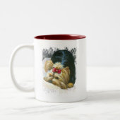 Yorkie Peek a Boo Coffee Mok Cup (Links)