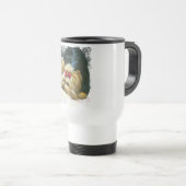 Yorkie Peek a Boo Travel Mug Reisbeker (Voorkant rechts)