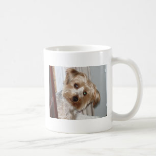 Yorkie Peeking rond de hoek Koffiemok