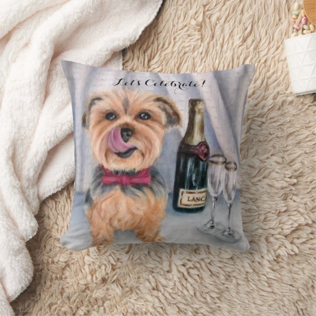 Yorkie Pillow Kussen (Deken)