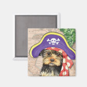 Yorkie Pirate Magneet (Voorkant / Achterkant)