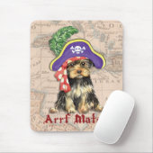 Yorkie Pirate Muismat (Met muis)