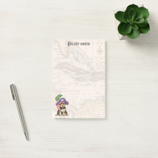 Yorkie Pirate Post-it® Notes (Kantoor)
