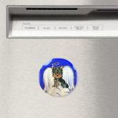 Yorkie Poo Angel Magneet (Insitu (Vaatwasser))