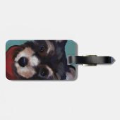 Yorkie Poo Bagagelabel (Achterkant horizontaal)