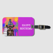 YORKIE POO BAGAGELABEL (Voorkant (horizontaal))