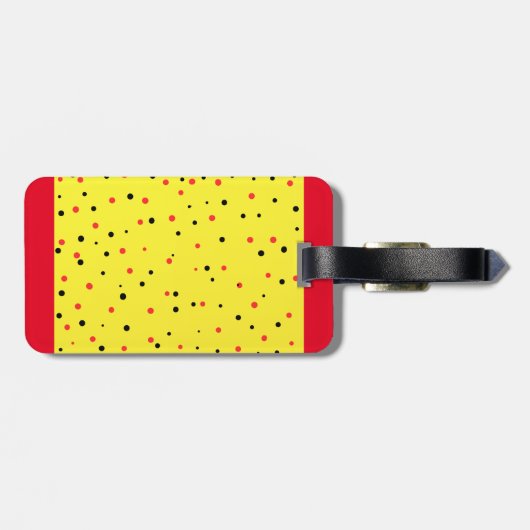 Yorkie Poo Bagagelabel (Achterkant horizontaal)