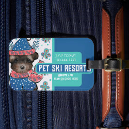 Yorkie Poo Bagagelabel