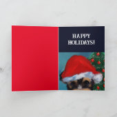 Yorkie Poo Bedankkaart (Binnen)