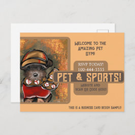 Yorkie Poo Briefkaart