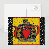 Yorkie Poo Briefkaart (Voorkant / Achterkant)