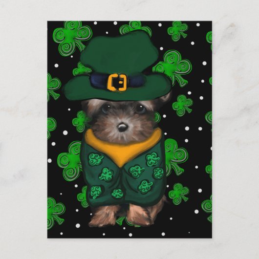 Yorkie Poo Briefkaart (Voorkant)