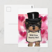 Yorkie Poo Briefkaart (Voorkant / Achterkant)