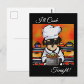 YORKIE POO BRIEFKAART (Voorkant / Achterkant)