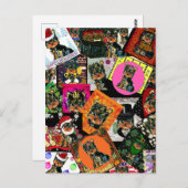 YORKIE POO BRIEFKAART (Voorkant / Achterkant)