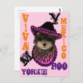 Yorkie Poo Briefkaart (Voorkant / Achterkant)