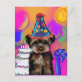 YORKIE POO         BRIEFKAART (Voorkant)