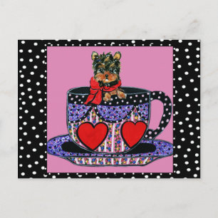 Yorkie Poo Briefkaart