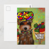 Yorkie Poo Briefkaart (Voorkant / Achterkant)
