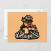 YORKIE POO BRIEFKAART (Voorkant / Achterkant)