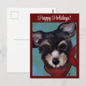 Yorkie Poo Briefkaart (Voorkant / Achterkant)