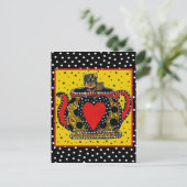 Yorkie Poo Briefkaart (Staand voorkant)