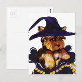 YORKIE POO BRIEFKAART (Voorkant / Achterkant)