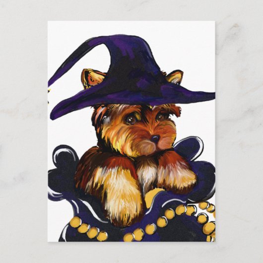 YORKIE POO BRIEFKAART (Voorkant)