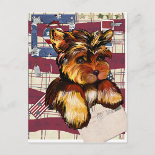 YORKIE POO BRIEFKAART