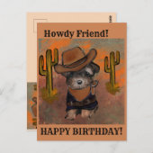 Yorkie Poo Briefkaart (Voorkant / Achterkant)