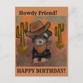 Yorkie Poo Briefkaart (Voorkant)