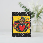 Yorkie Poo Briefkaart (Staand voorkant)