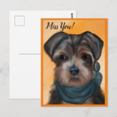 YORKIE POO          BRIEFKAART (Voorkant / Achterkant)