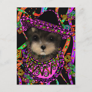 Yorkie Poo Briefkaart