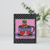 Yorkie Poo Briefkaart (Staand voorkant)