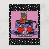 Yorkie Poo Briefkaart (Voorkant)