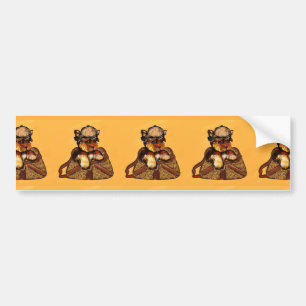 YORKIE POO BUMPERSTICKER