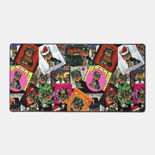 YORKIE POO BUREAUMAT (Voorkant)