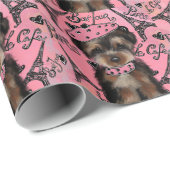 YORKIE POO CADEAUPAPIER (Rol Hoek)