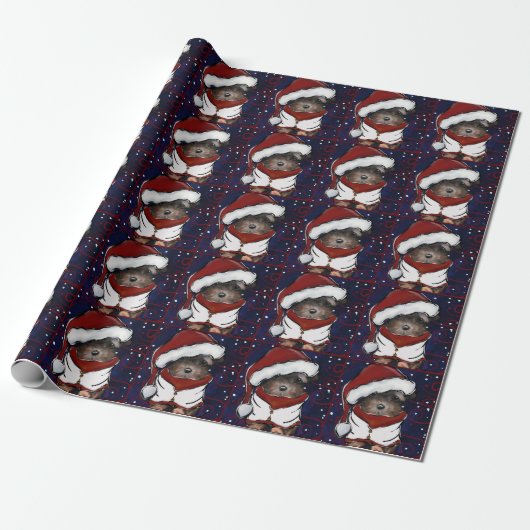 Yorkie Poo Cadeaupapier (Uitgerold)