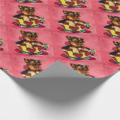 Yorkie Poo Cadeaupapier (Hoek)