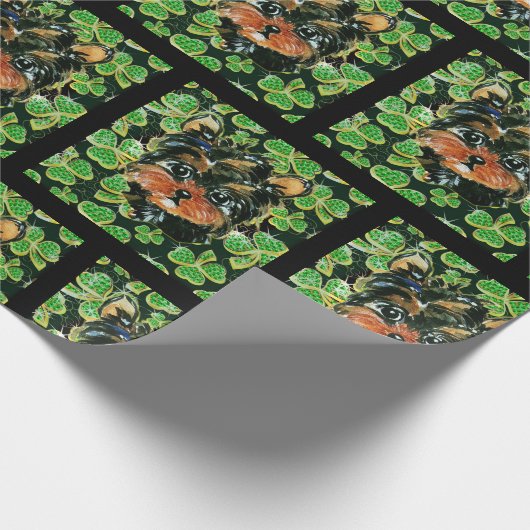 Yorkie Poo Cadeaupapier (Hoek)