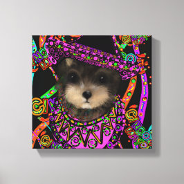 Yorkie Poo Canvas Afdruk