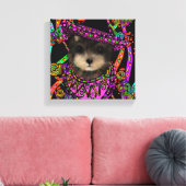 Yorkie Poo Canvas Afdruk (Insitu (Woonkamer))