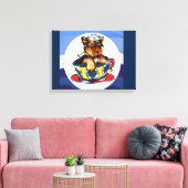 Yorkie Poo Canvas Afdruk (Insitu (Woonkamer))