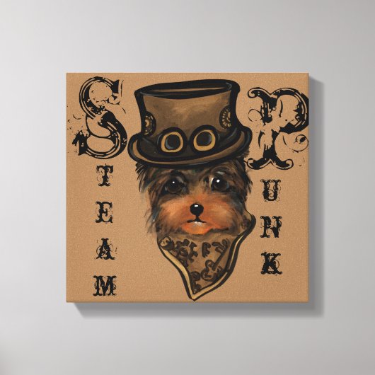 YORKIE POO CANVAS AFDRUK (Voorkant)