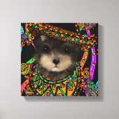 Yorkie Poo Canvas Afdruk (Voorkant)