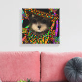 Yorkie Poo Canvas Afdruk (Insitu (Woonkamer))