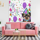 Yorkie Poo Canvas Afdruk (Insitu (Woonkamer))