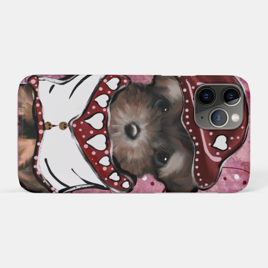 Yorkie Poo Case-Mate iPhone Case (Achterkant (horizontaal))